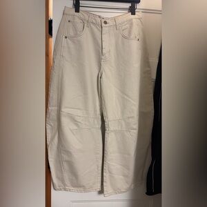 Free People Good Luck Barrel Jean